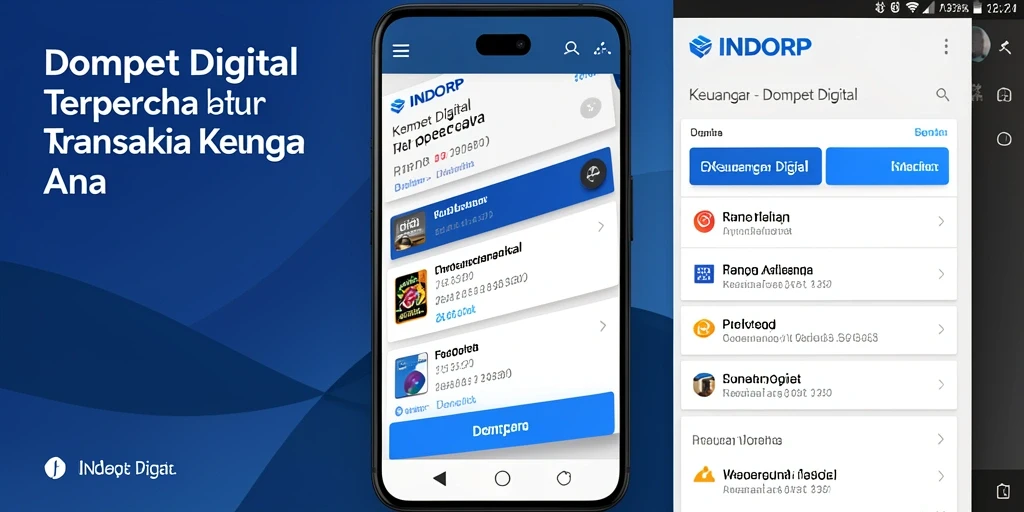 Antarmuka INDORP yang intuitif dan mudah digunakan.